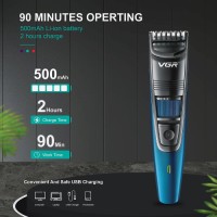 VGR V-052 adjustable hair cutting trimmer profesional rechargeable hair clippers electric hair trimmer for men