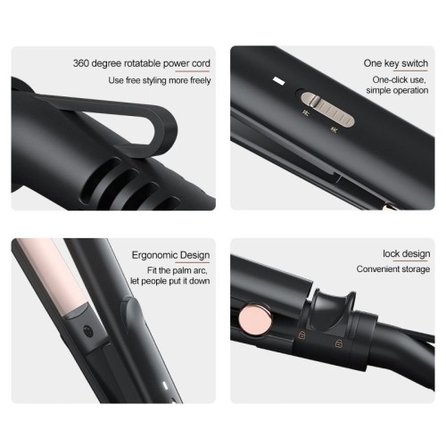 Customized Professional Portable Mini Lightweight Flat Iron 25w Hair Straightener