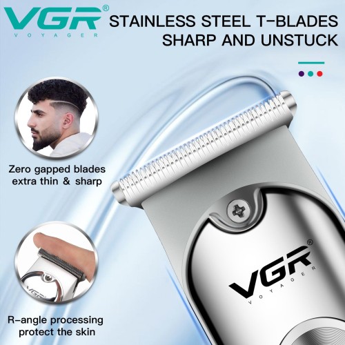 VGR V-071 Hair Cut Machine Barber Clippers Professional Hair Trimmer for Men