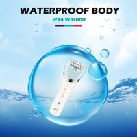 VGR V-703 IPX4 Waterproof 5 in 1 Grooming kit Electric Lady Shaver Epilator Rechargeable Foot Callus Remover Set