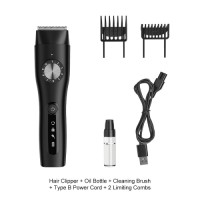 Electric Hair Clippers Fast Charge Men Electric Professional Cutting Machines Washable Hair Trimmer Custom Logo